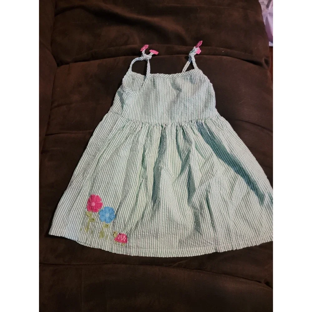 Gymboree outlet floral turtle dress size 18 24‎ months